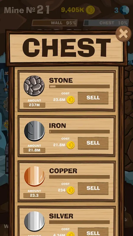 SWIPECRAFT - Idle Mining Game Screenshots
