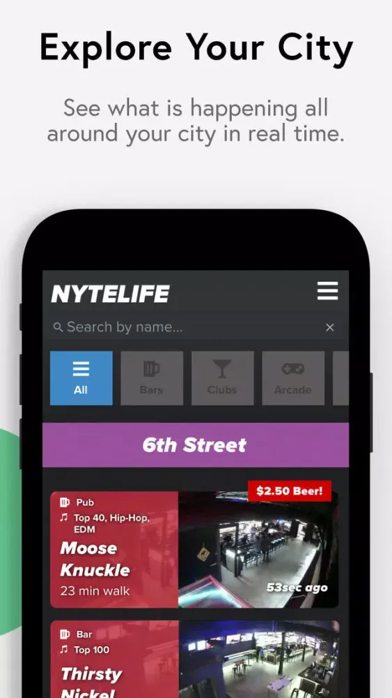 تصاویر Nytelife - Find Bars and Clubs