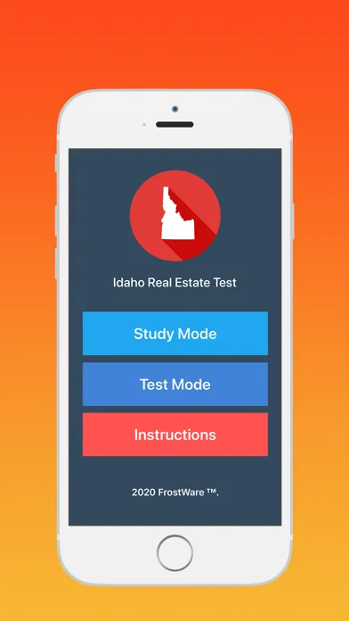Idaho Real Estate Test স্ক্রিনশট