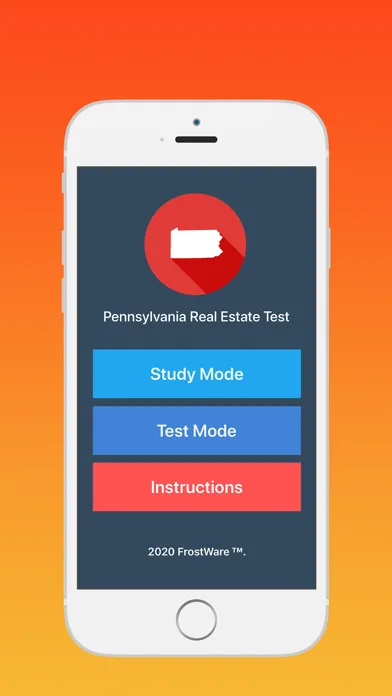 Captures d'écran de Pennsylvania Real Estate Test