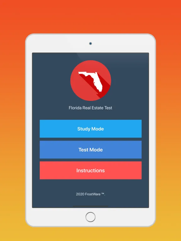 Florida - Real State Test iPad 应用截图