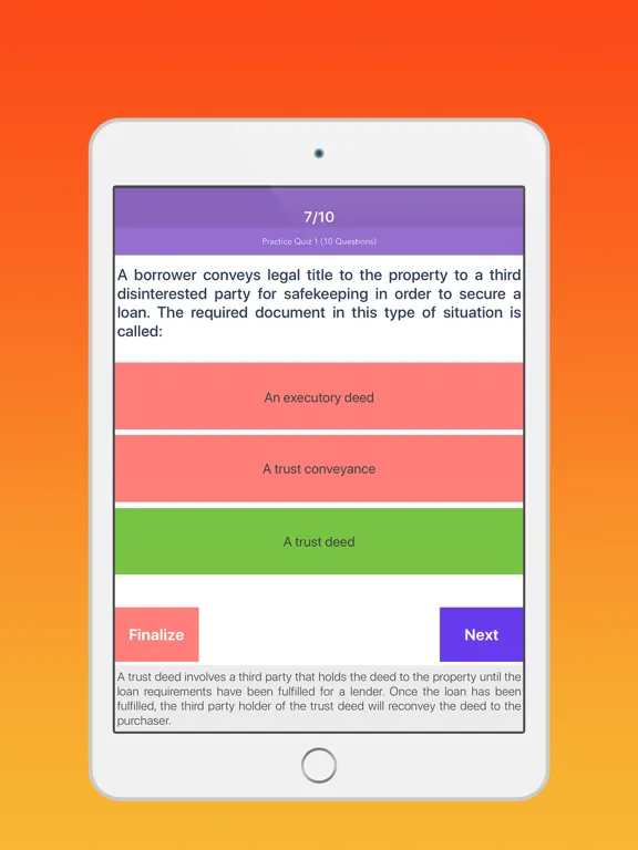 Tennessee - Real Estate Test iPad  Screenshots