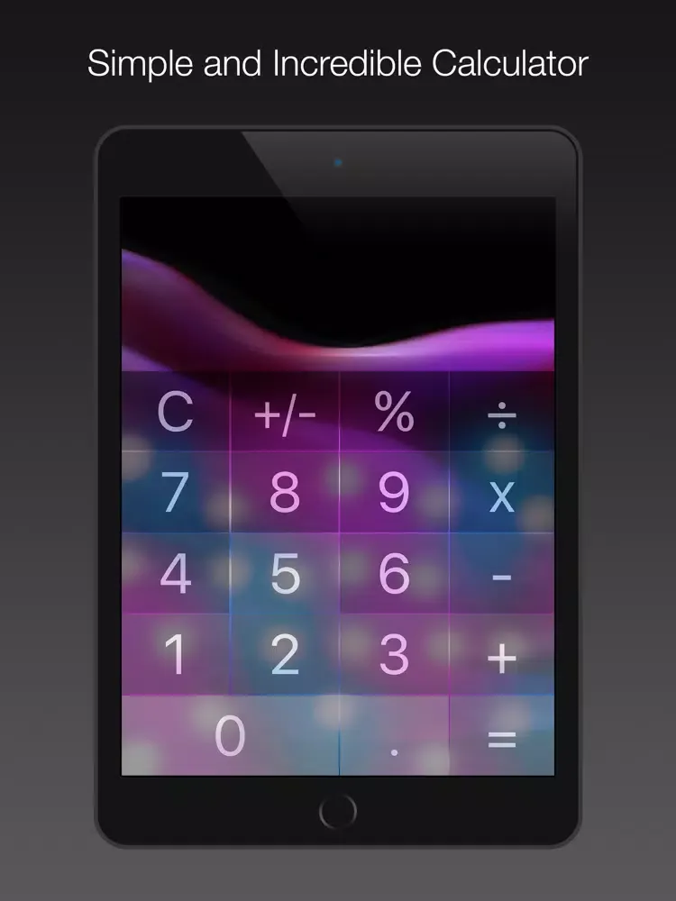 Zrzuty ekranu Calculator HD Colors iPad 