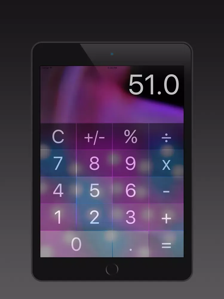 Zrzuty ekranu Calculator HD Colors iPad 