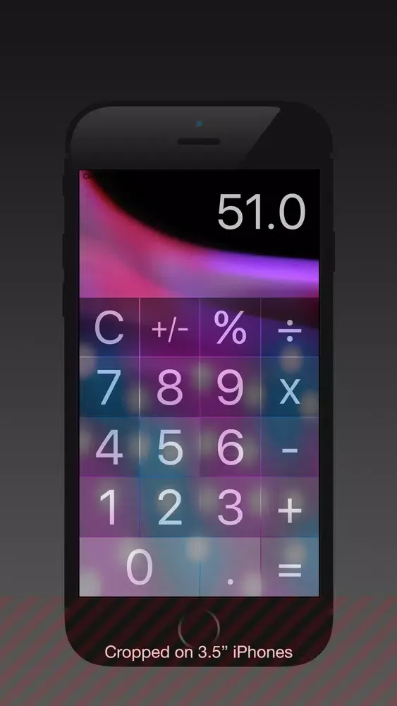 Zrzuty ekranu Calculator HD Colors