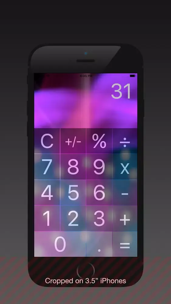 Zrzuty ekranu Calculator HD Colors