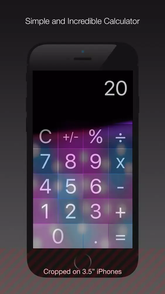 Zrzuty ekranu Calculator HD Colors