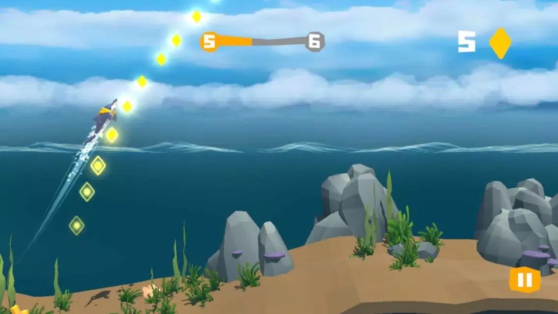 Jumping Dolphin スクリーンショット