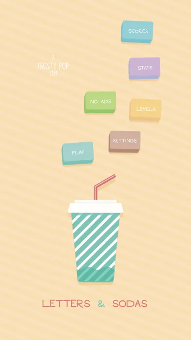 Tangkapan skrin Letters & Sodas