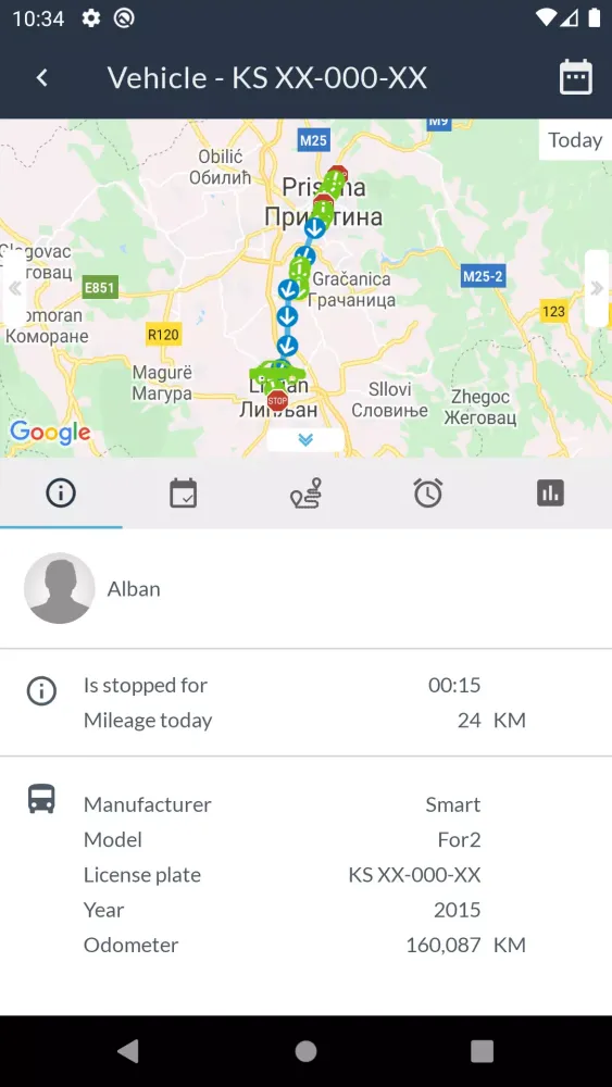 Frotcom Fleet Manager Screenshots