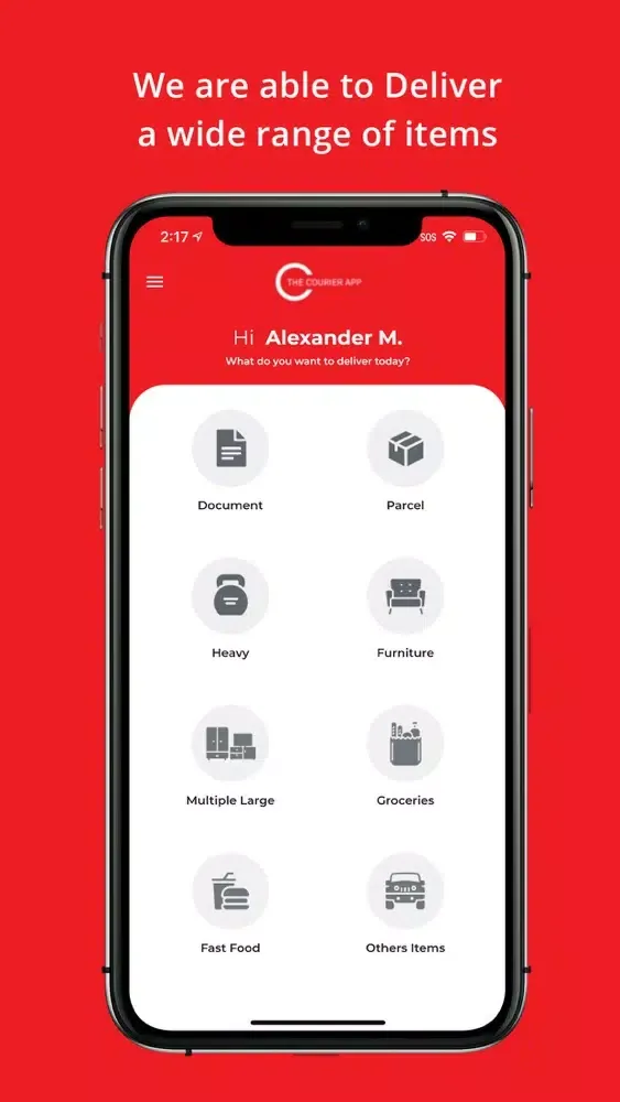 Captures d'écran de Courier - The Courier App