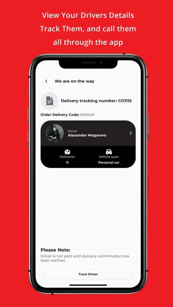 Captures d'écran de Courier - The Courier App