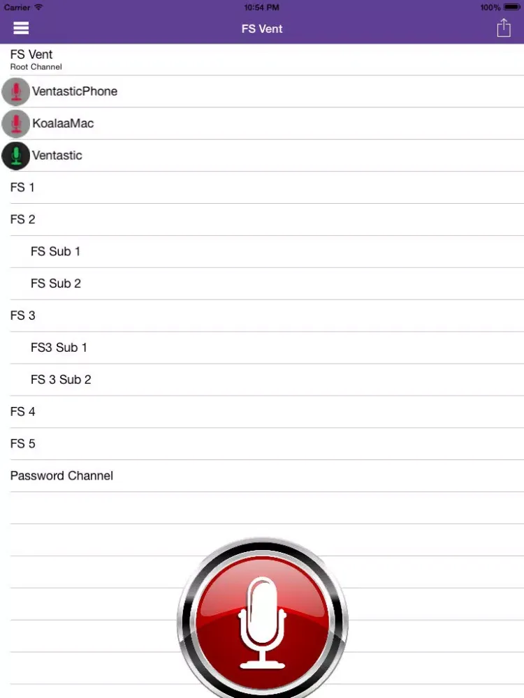 Ventastic iPad 应用截图