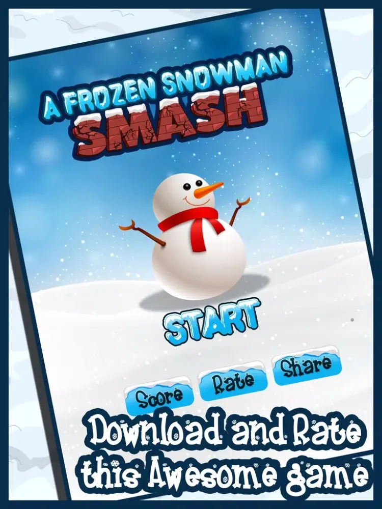 ภาพหน้าจอของ A Frozen Snowman Smash iPad 