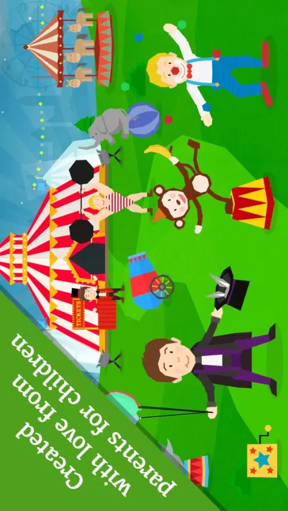 صور Your Circus: Kids App with Clowns and Animals