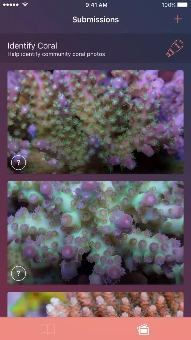 Atoll - Coral Identification App Screenshots