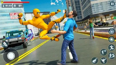 Superhero Grand City Fighter应用截图