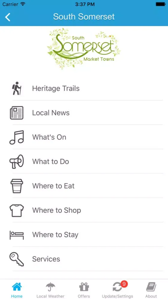 Capturas de pantalla de South Somerset Market Towns - Local Business & Travel Guide