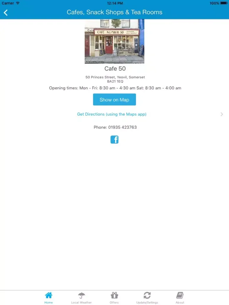 تصاویر Yeovil App - Local Business & Travel Guide iPad 