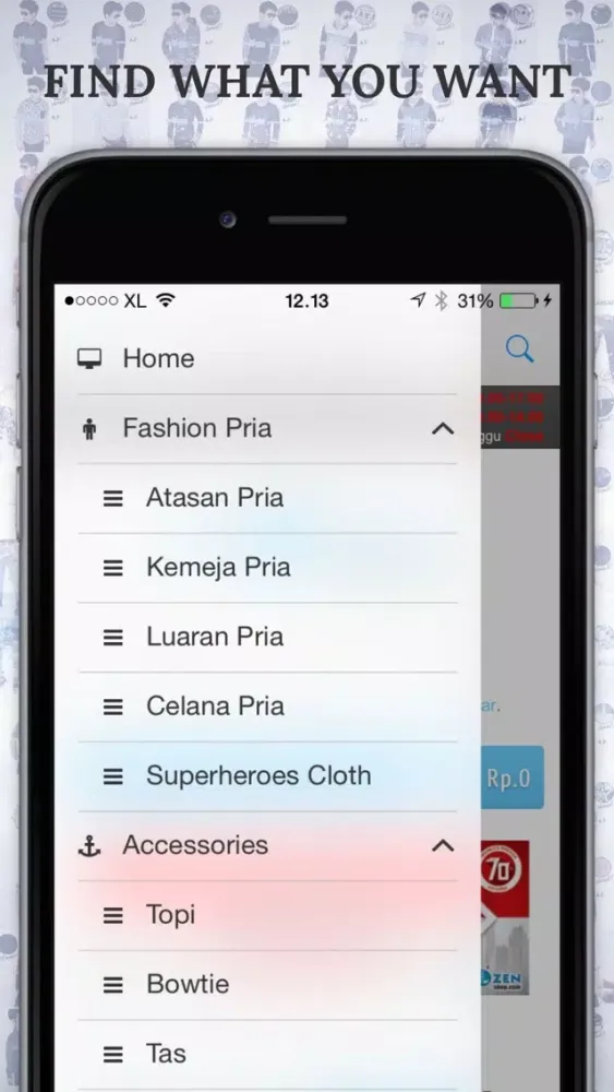 Frozenshop.com - Toko Baju Pria سکرین شاٹس