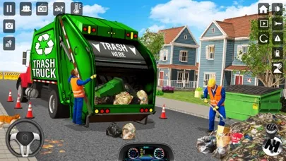 Tangkapan layar Trash Truck Driver Simulator