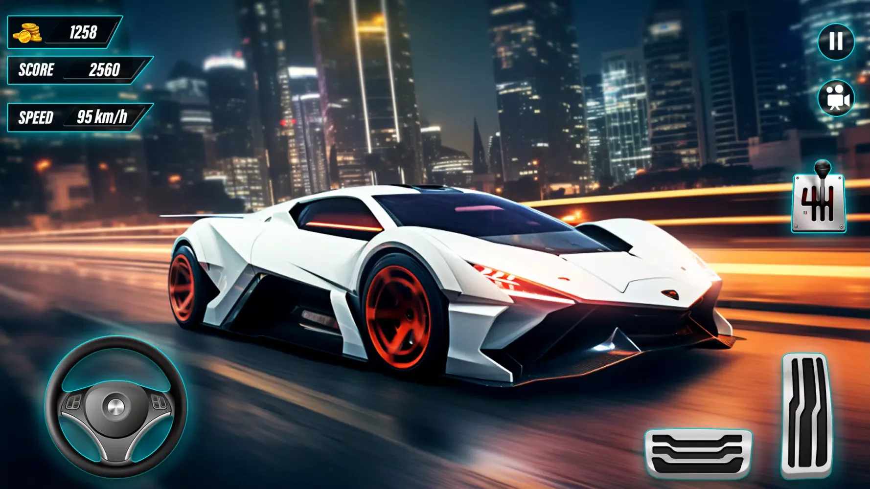 Tangkapan layar Highway Car Racing: Car Games
