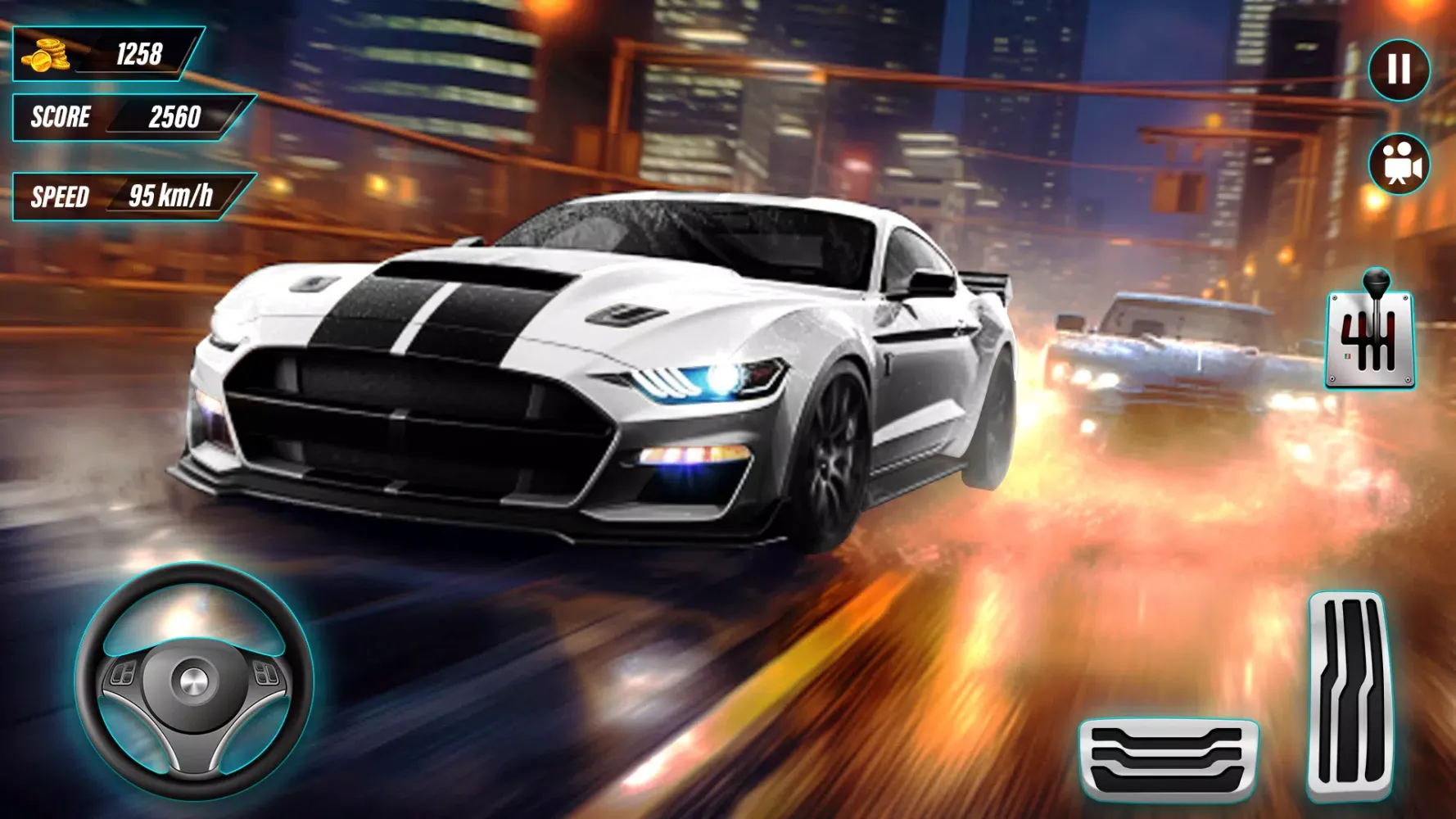 Tangkapan layar Highway Car Racing: Car Games