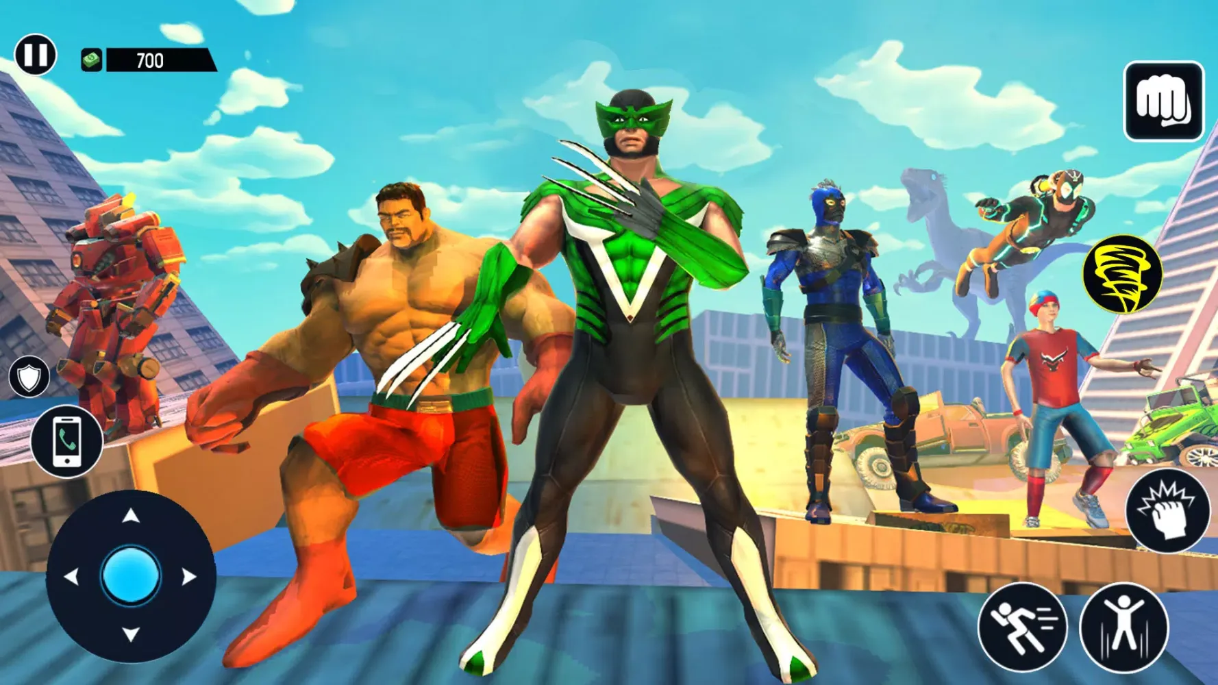 Superhero Open World Car Games Screenshots