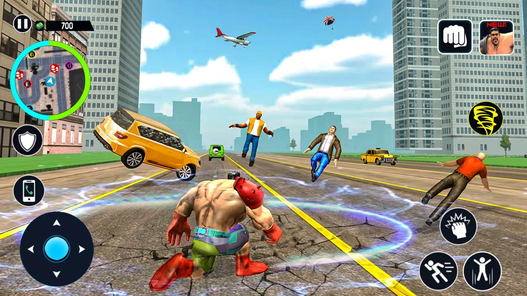 Superhero Open World Car Games Screenshots