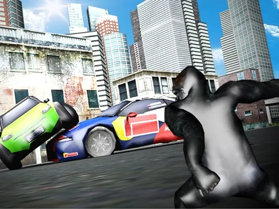 Capturas de pantalla de Angry Gorilla Simulator 2017: Frenzy Monkey Life iPad 