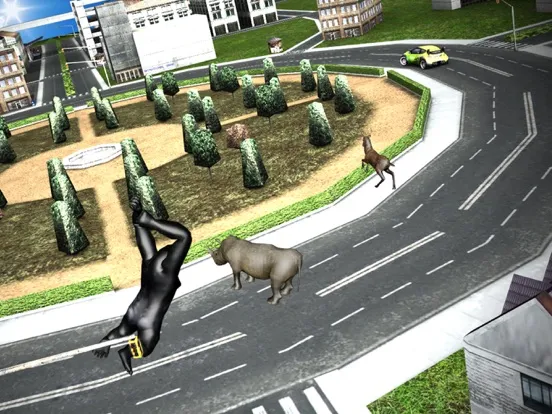 Capturas de pantalla de Angry Gorilla Simulator 2017: Frenzy Monkey Life iPad 