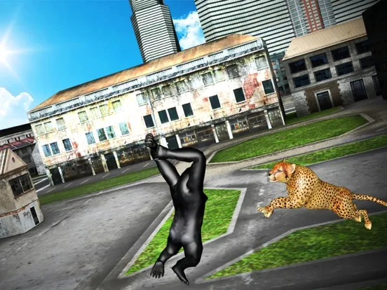 Capturas de pantalla de Angry Gorilla Simulator 2017: Frenzy Monkey Life iPad 