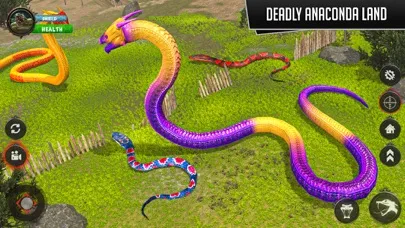 ภาพหน้าจอของ Anaconda Attack: Snake Games