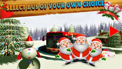 Christmas Party Snow Coach Bus Simulator Pro 2016应用截图