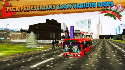 Christmas Party Snow Coach Bus Simulator Pro 2016应用截图