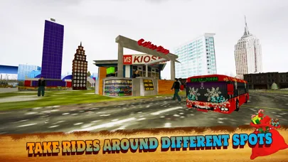 Christmas Party Snow Coach Bus Simulator Pro 2016应用截图