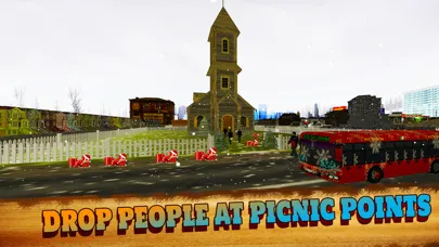 Christmas Party Snow Coach Bus Simulator Pro 2016应用截图