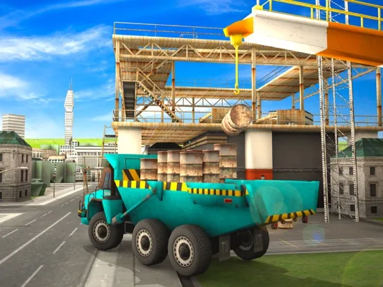 Captures d'écran de Construction Truck Driving Sim iPad 
