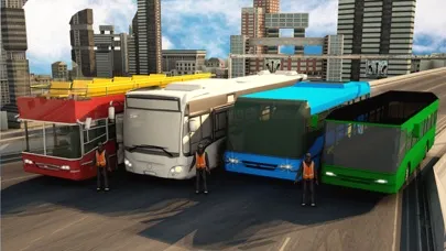 Tangkapan skrin School Bus Simulator Game 2017
