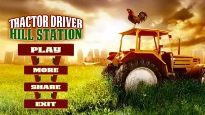Capturas de tela do Tractor Driver 3D-Hill Station