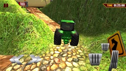 Capturas de tela do Tractor Driver 3D-Hill Station