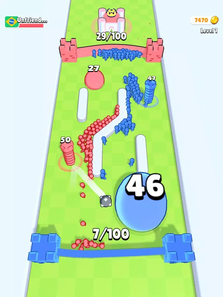 Ảnh chụp màn hình của Castle Bubble Battle iPad 