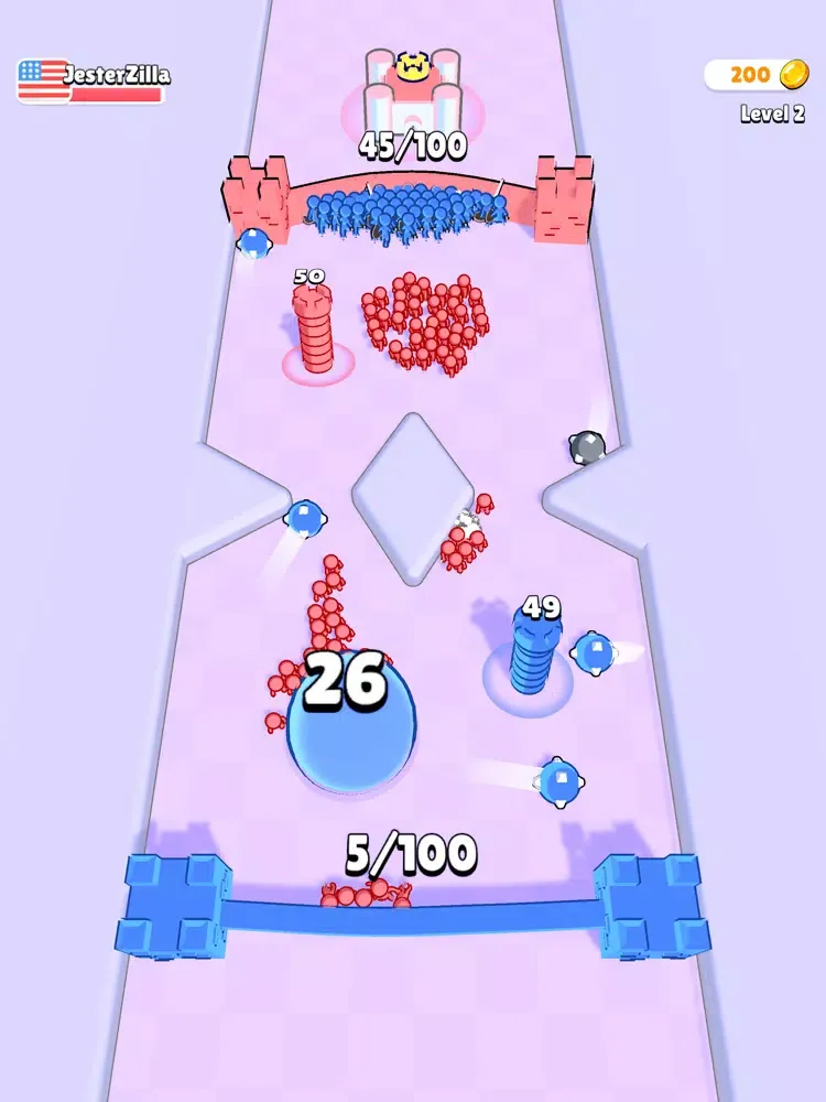 Ảnh chụp màn hình của Castle Bubble Battle iPad 