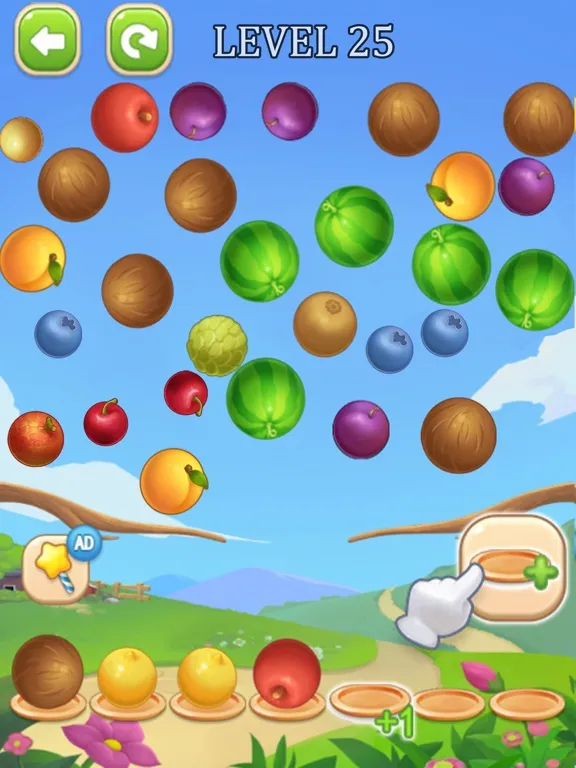 Watermelon Drop - Suika Game iPad  سکرین شاٹس