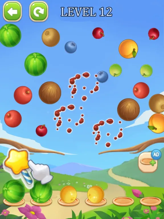 Watermelon Drop - Suika Game iPad  سکرین شاٹس