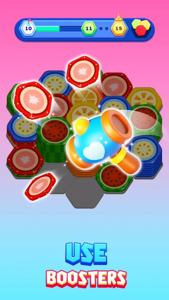 صور Fruitagon: Stack Sort
