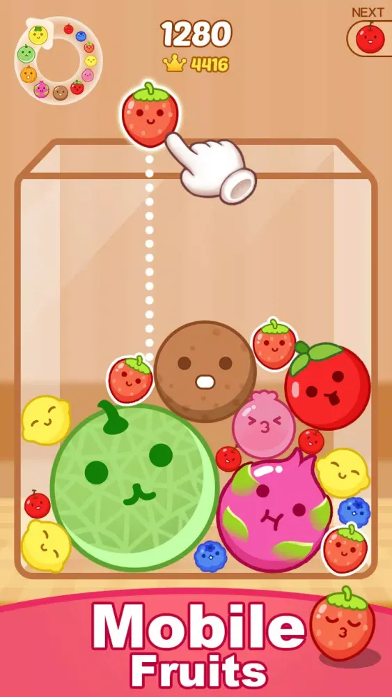 Fruit Merge - Drop merge應用截圖