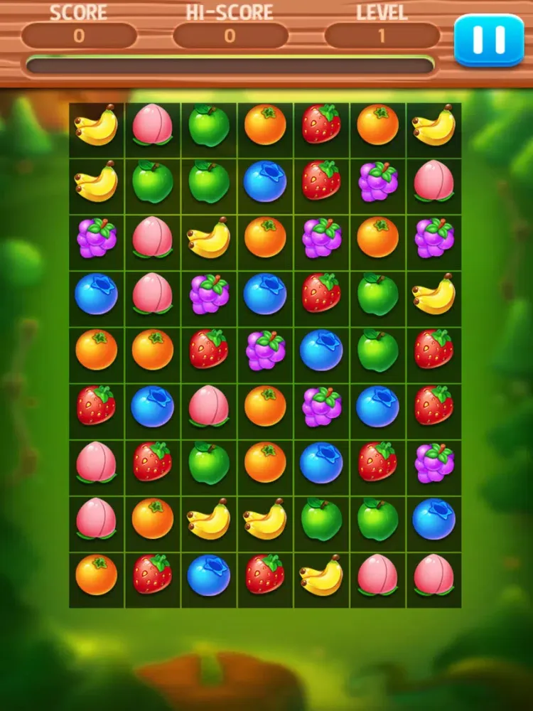 Capturas de pantalla de Fruit Crush- Match 3 Game iPad 