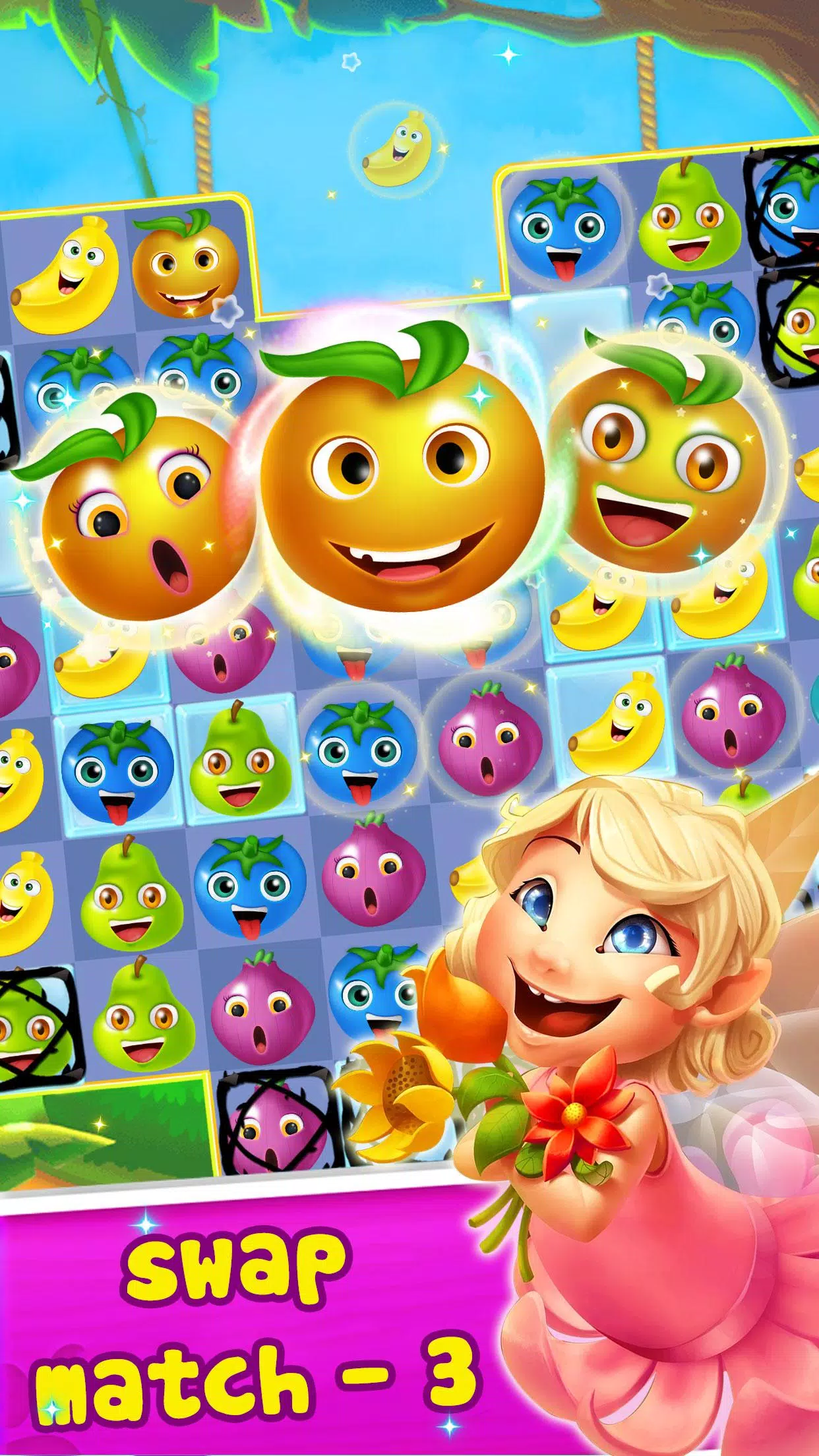 Fruit Crush Match Screenshots