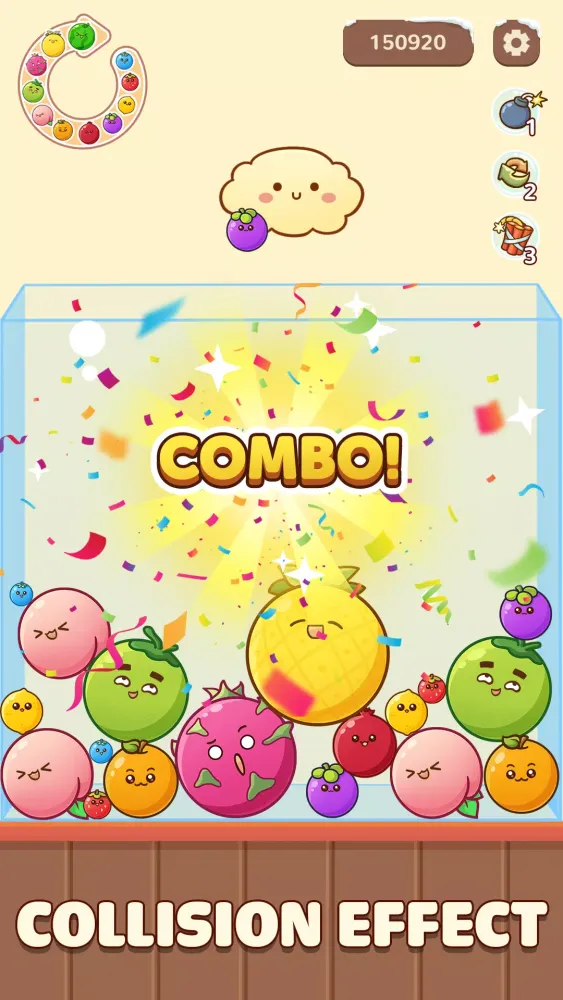 Capturas de tela do Fruit Fusion Fun